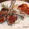 lamb Chops with Gratin Dauphinois