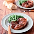 Lamb with rosemary and port