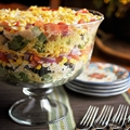 Layered Cornbread Salad