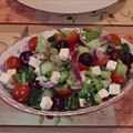 Layered Greek Salad