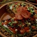 Layered Mexican Turkey-Rice Salad