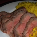 Marinated London Broil with Lemon and Garlic