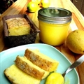 Lemon Pound Cake with Lemon Curd