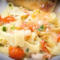 Lemon Shrimp Scampi Pappardelle