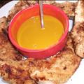 Light Chicken Tenders with Maple Mustard Sauce