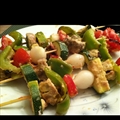 Lime Marinated Veggie Skewers