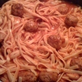 Linguine and Meatballs