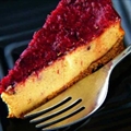 Low Fat Cranberry Cheesecake