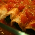 Low Fat Spinach Enchiladas