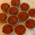 Lunchbox Carrot Bran Cupcakes