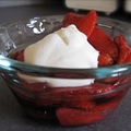Macerated Strawberries
