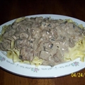 Mama Delilah's Beef Stroganoff
