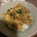 Mango Chicken Curry over Citrus Cilantro rice