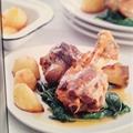 Maple Syrup-glazed Lamb Shanks