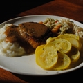 Marion's Butterfly Pork Chops and Gravy