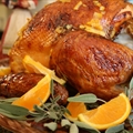 Marmalade Glazed Turkey with Giblet Gravy