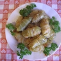 Meatless Holubtsi (Cabbage Rolls)