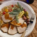 Mediterranean Grilled Pork Roast