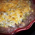 Mexican Beef and Bean Dip
