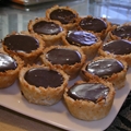 Mini Coconut Chocolate Tarts