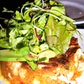 mini crabcakes with basil