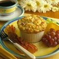 Mini Ham and Mushroom Souffles