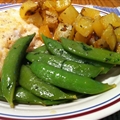 Minted Sugar Snap Peas