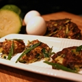 Minted Zucchini  Fritters