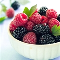 Mixed Berry Salad with Mint