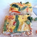 Mixed veggie fritata