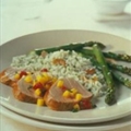 Molasses Roasted Tenderloin with Minted Mango Relish