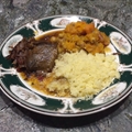 Moroccan Beef Roast with Honey Glaze & Stewed Vegetables