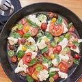 Mozzarella Tomato and Basil Salad