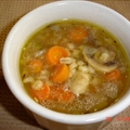 Mushroom and barley soup