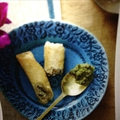Mushroom and Cheese Flautas
