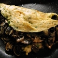 Mushroom and Cheese Omelette
