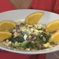  Mushroom and Spinach Salad