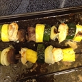 Mushroom Beef Skewers