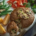 Mushroom-Stuffed Pork Burgers