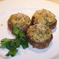 mushrooms stuffed with clams