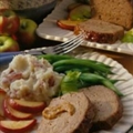 Mustard-Apple Meat Loaf
