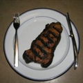 Nautico's Unadorned Grilled USDA Prime NY Strip Steak