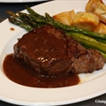 New York Steaks with Wine Sauce