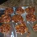 No Bake Oatmeal Fudge Peanut Butter Cookies