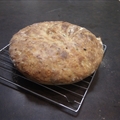 No Knead Onion Cheddar Bread