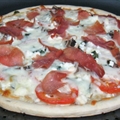 No Sauce Prosciutto Pizza
