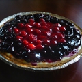 non-dairy blueberry/cherry cheesecake