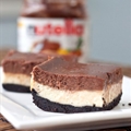 Nutella Cheesecake Bars