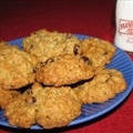 Oatmeal and Dried Cranberry Cookies