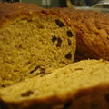 Oat Raisin Bread with Cooked Oats